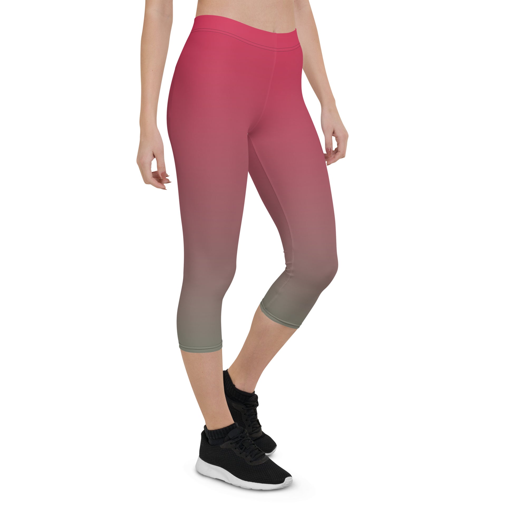 Lush Flamegrass Women's Capri Leggings - FLAKOUT