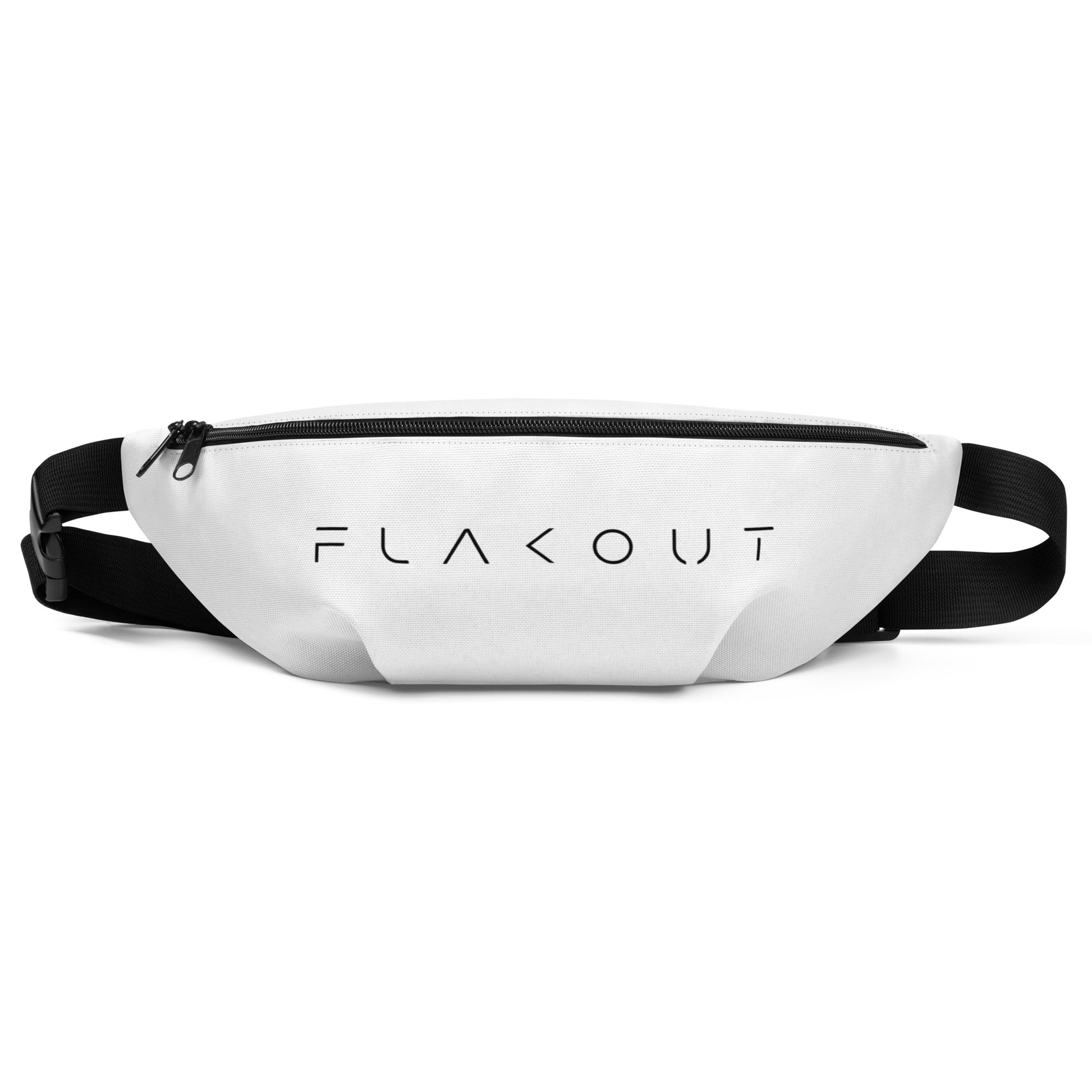 Unisex Water-resistant Fanny Pack - White - FLAKOUT