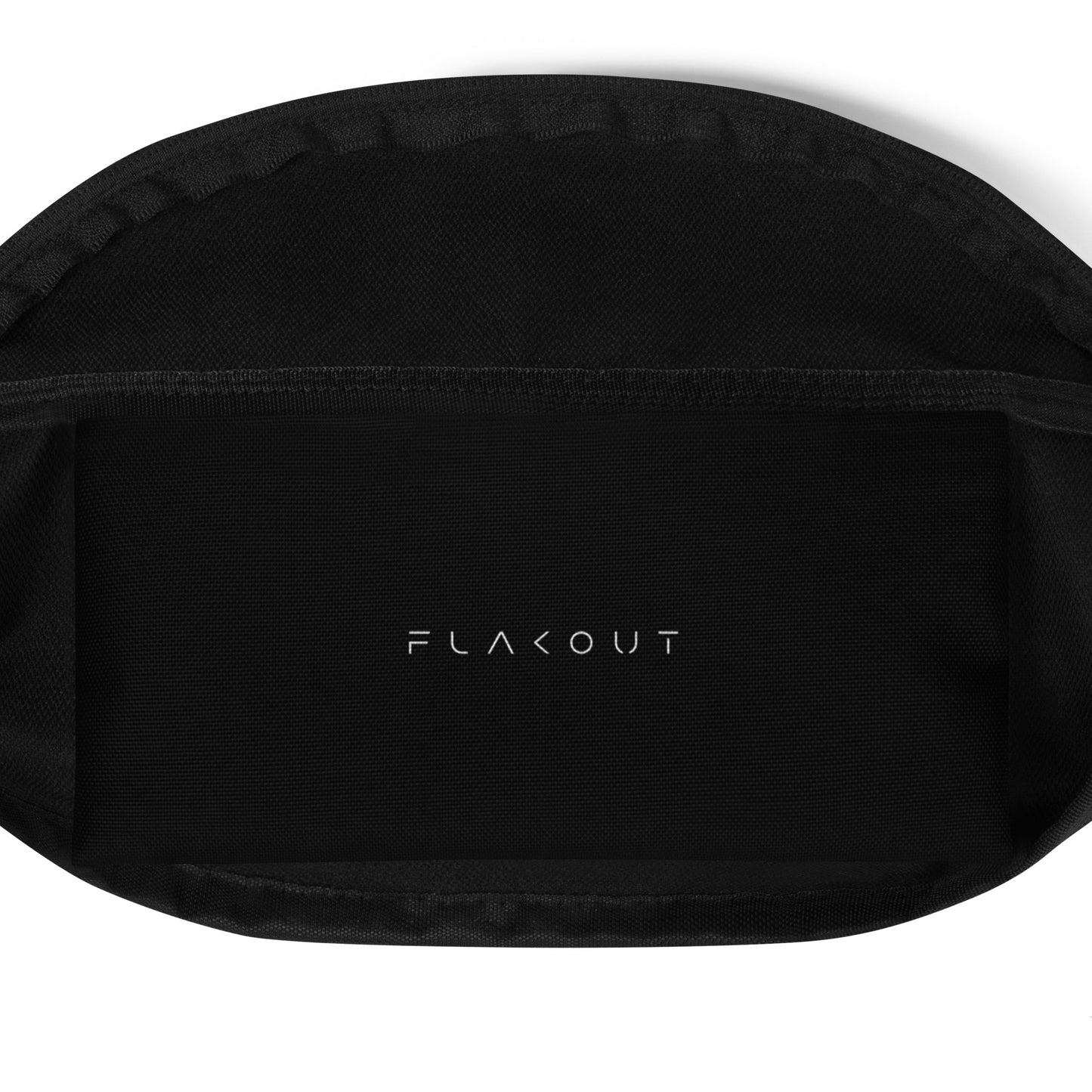 Unisex Water-resistant Fanny Pack - Black - FLAKOUT