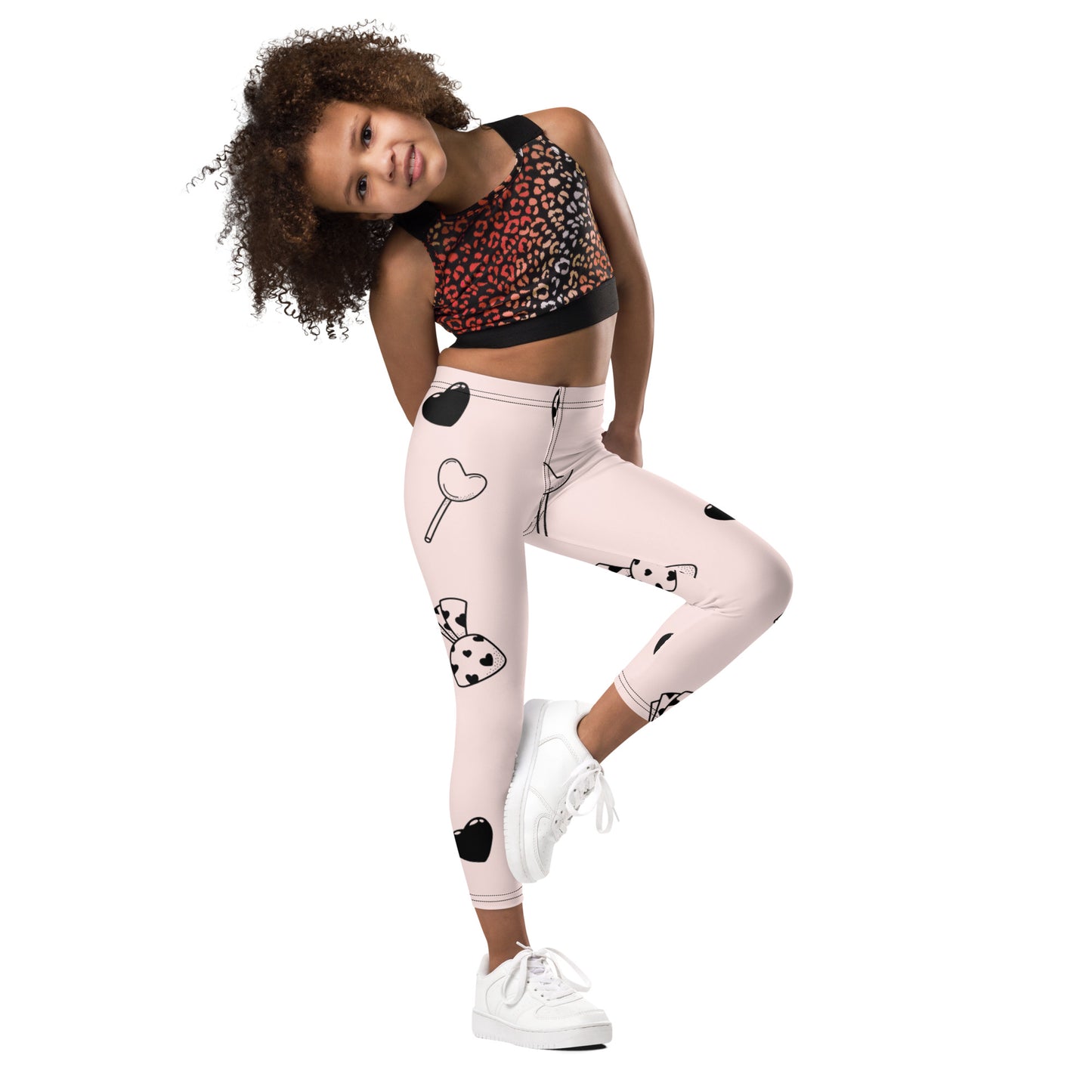 Girl's Leggings Heart & Candy - FLAKOUT