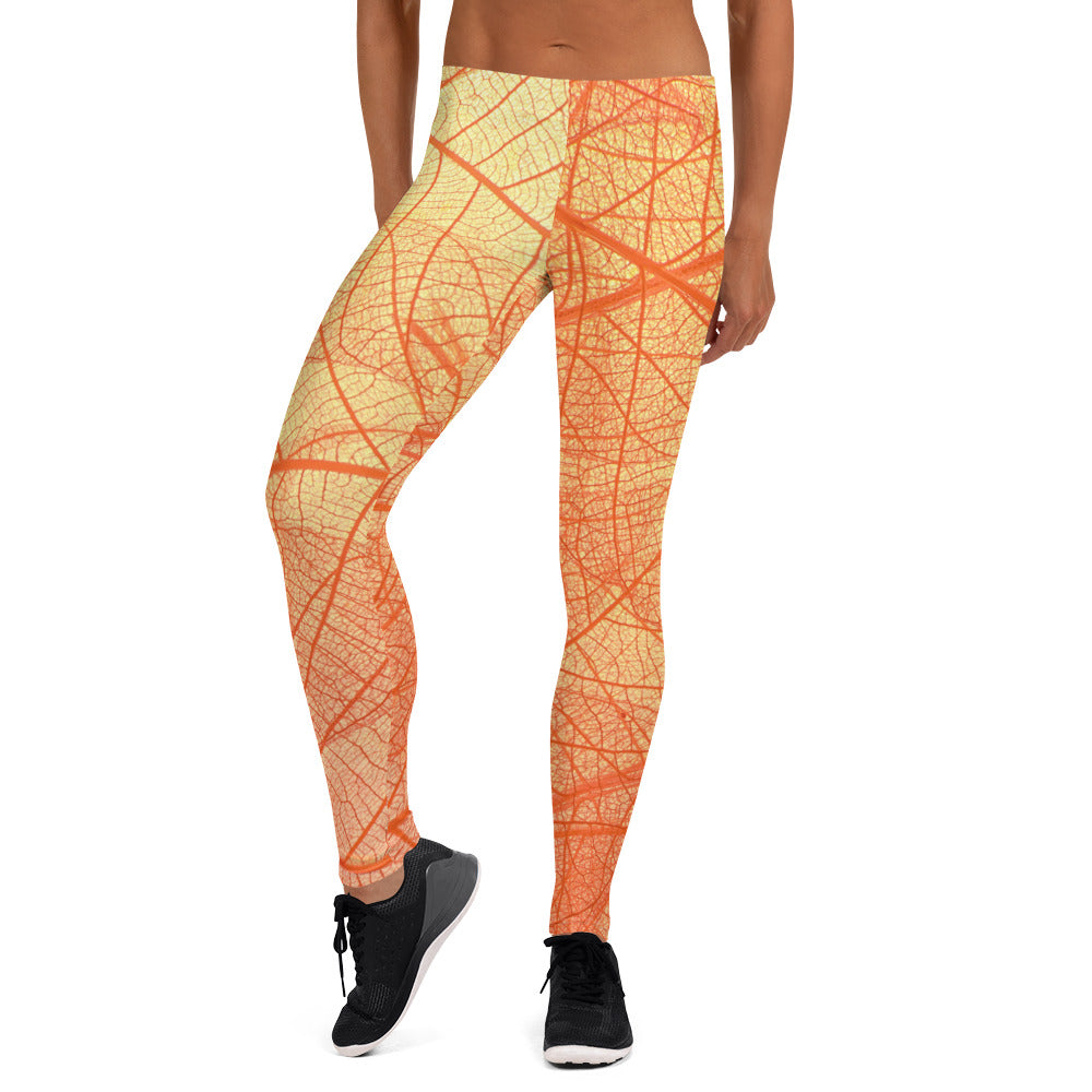 Vermilion Wisps Women's Leggings - FLAKOUT