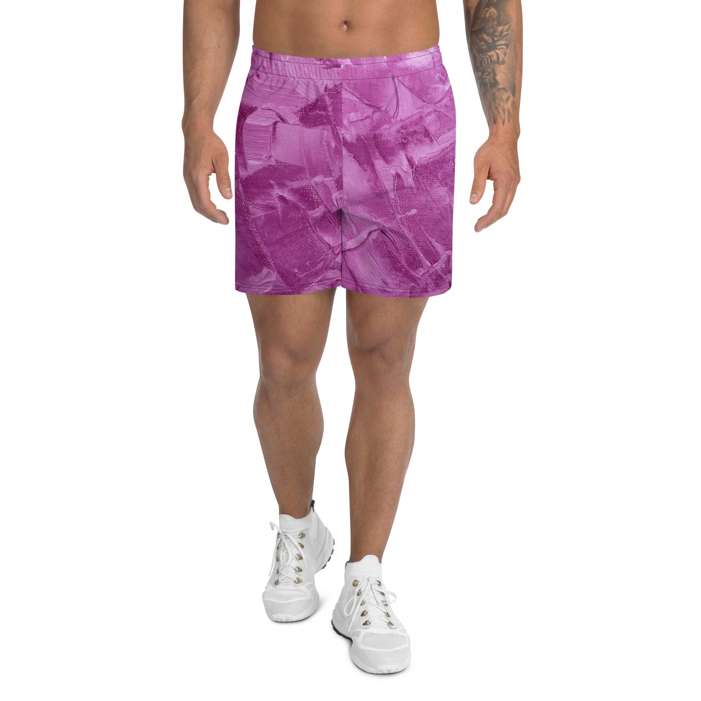 Ebonized Mulberry Men's Swim - Athletic Shorts - FLAKOUT