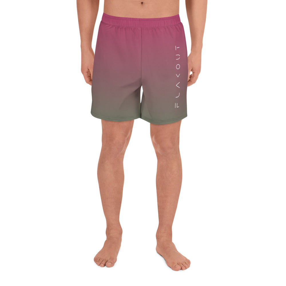 Olive Lilac Men's Recycled Shorts - FLAKOUT