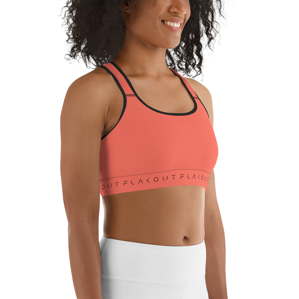 Bittersweet Horizon Women's Sports Performance Bra - FLAKOUT