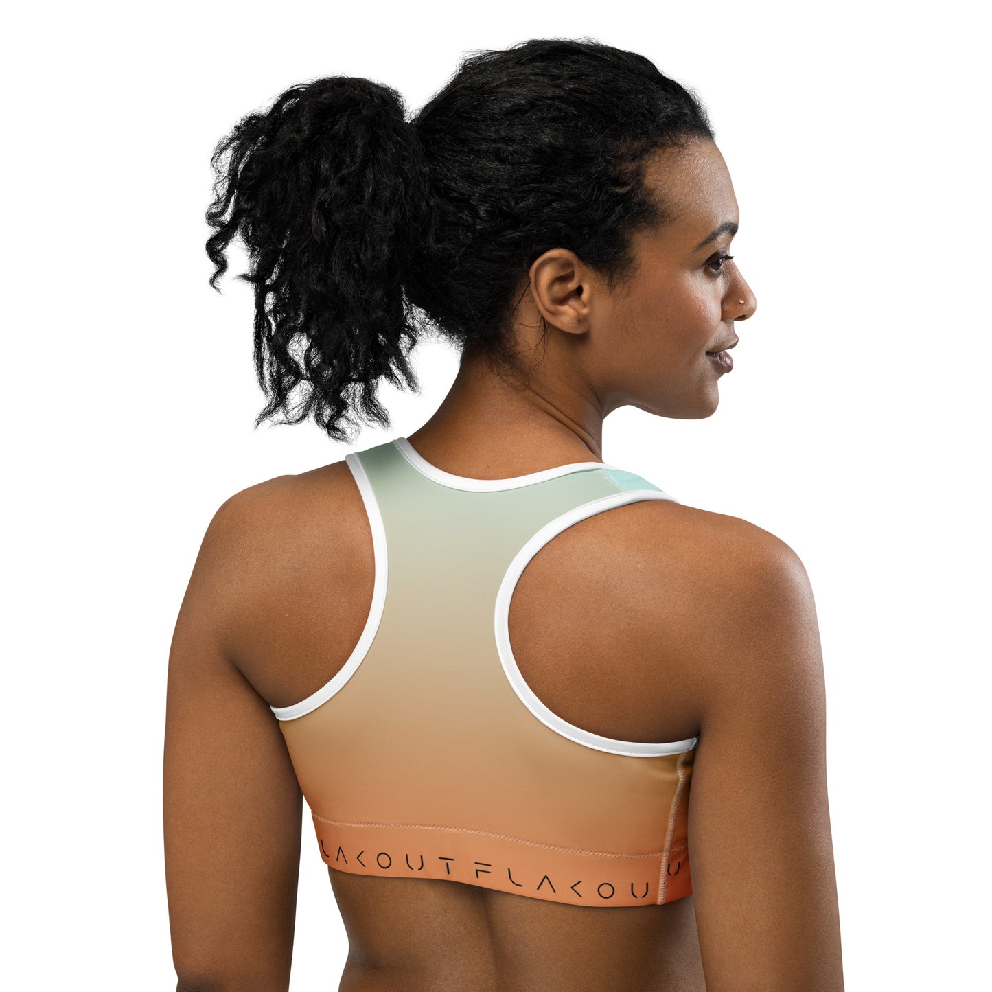 Topaz Sky Women's Sports Performance Bra - FLAKOUT