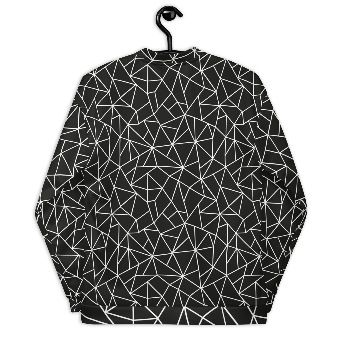 Angular Allure Men's Bomber Jacket - FLAKOUT