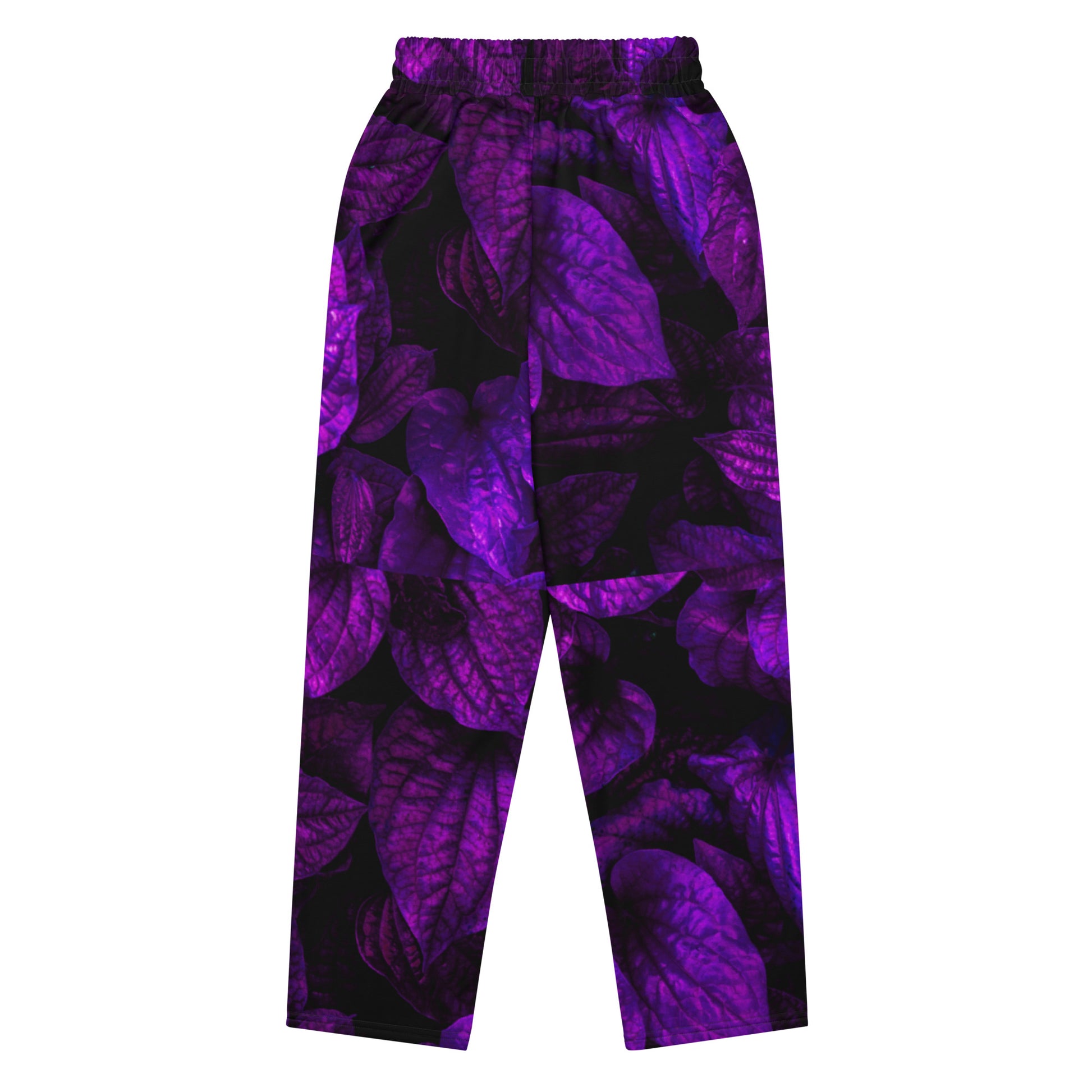 Sublime Purple Women's Wide-leg Recycled Joggers - FLAKOUT