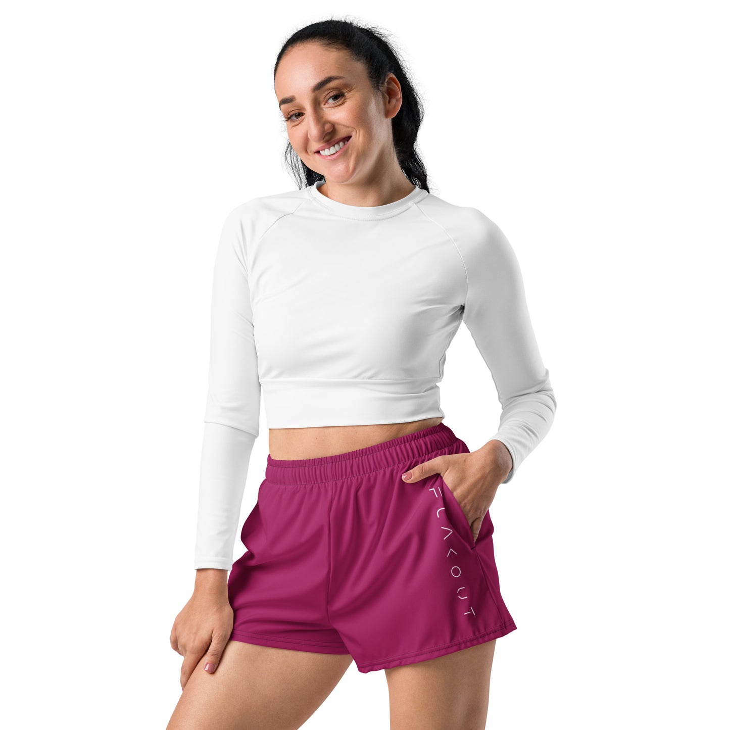 Berry Blush Women’s Recycled Shorts - FLAKOUT