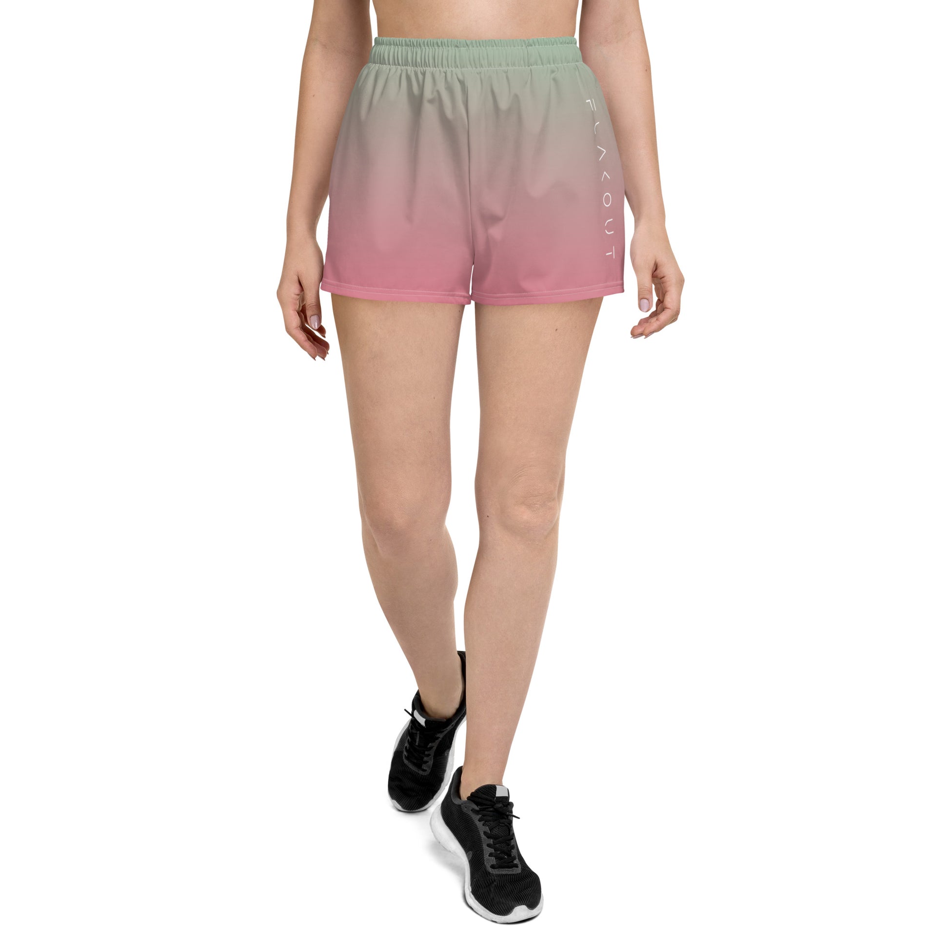 Minty Rose Women’s Recycled Shorts - FLAKOUT