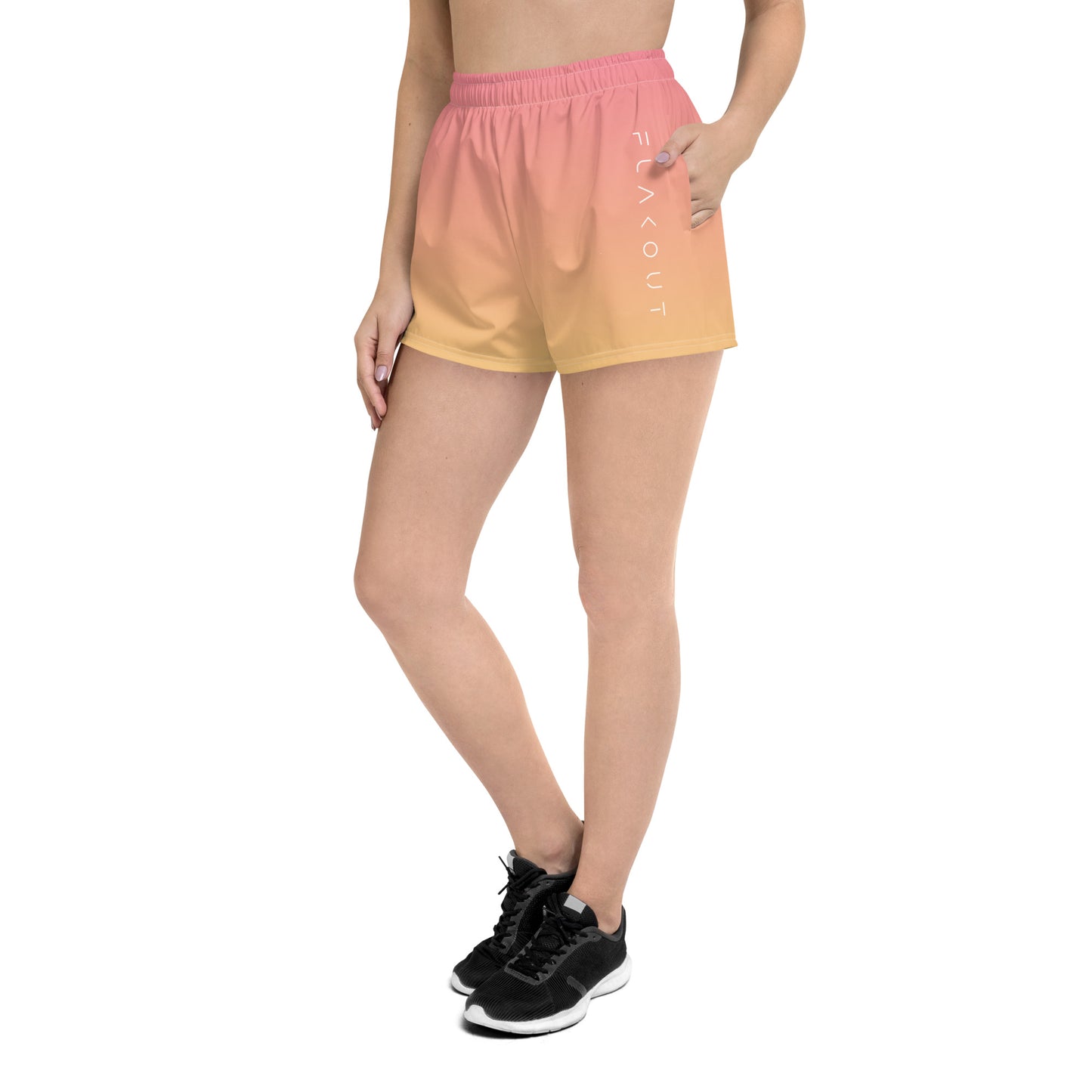 Sunset Sherbet Women’s Recycled Shorts - FLAKOUT