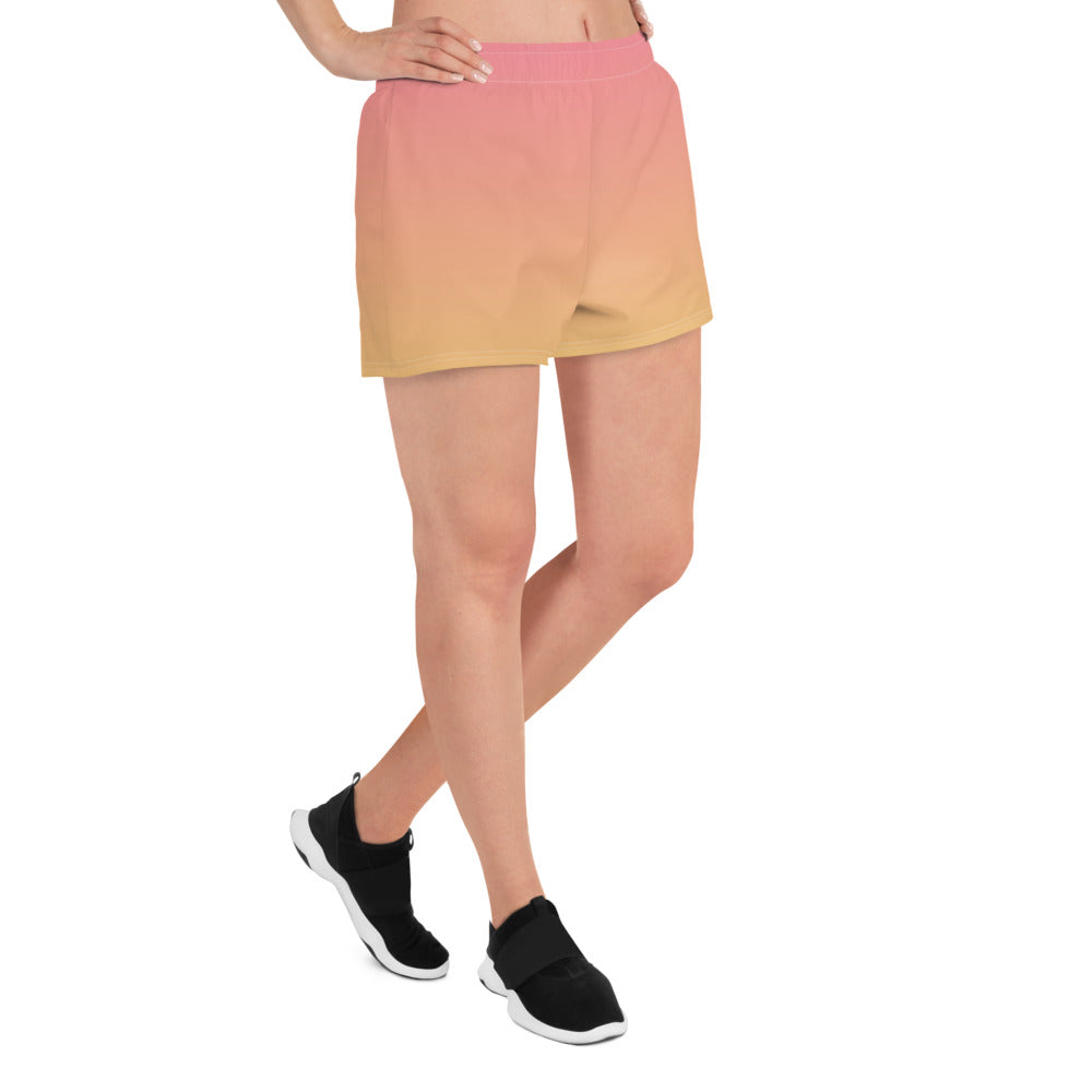 Sunset Sherbet Women’s Recycled Shorts - FLAKOUT