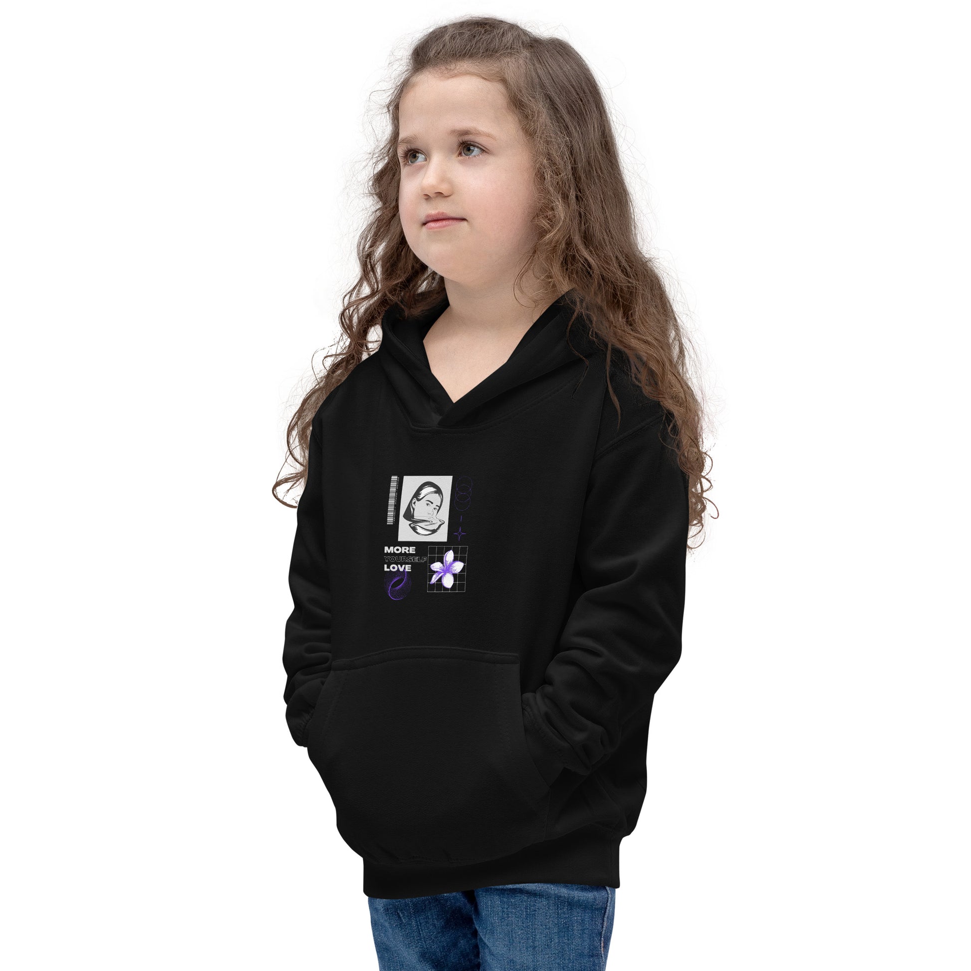 Nurture Yourself Love Yourself More Kid's Hoodie - FLAKOUT