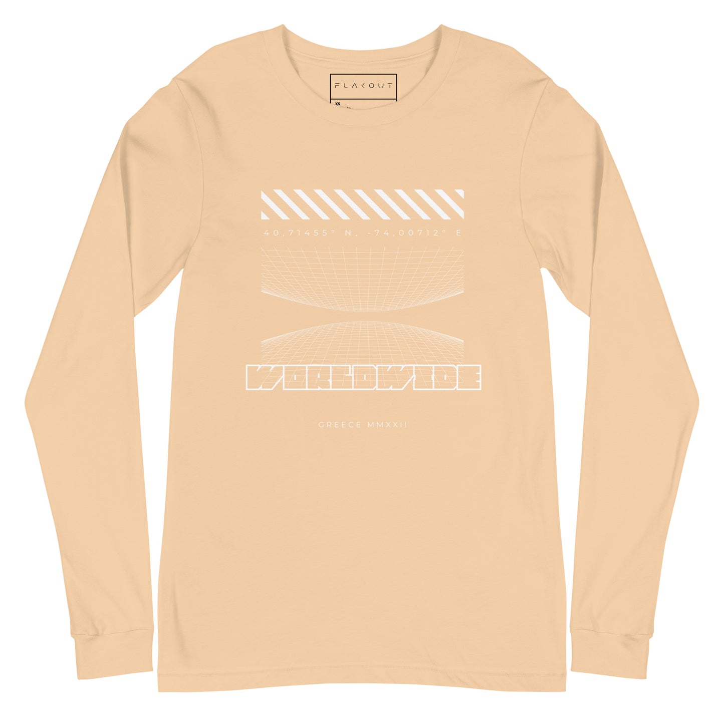 Long Sleeve Tee Worldwide - FLAKOUT