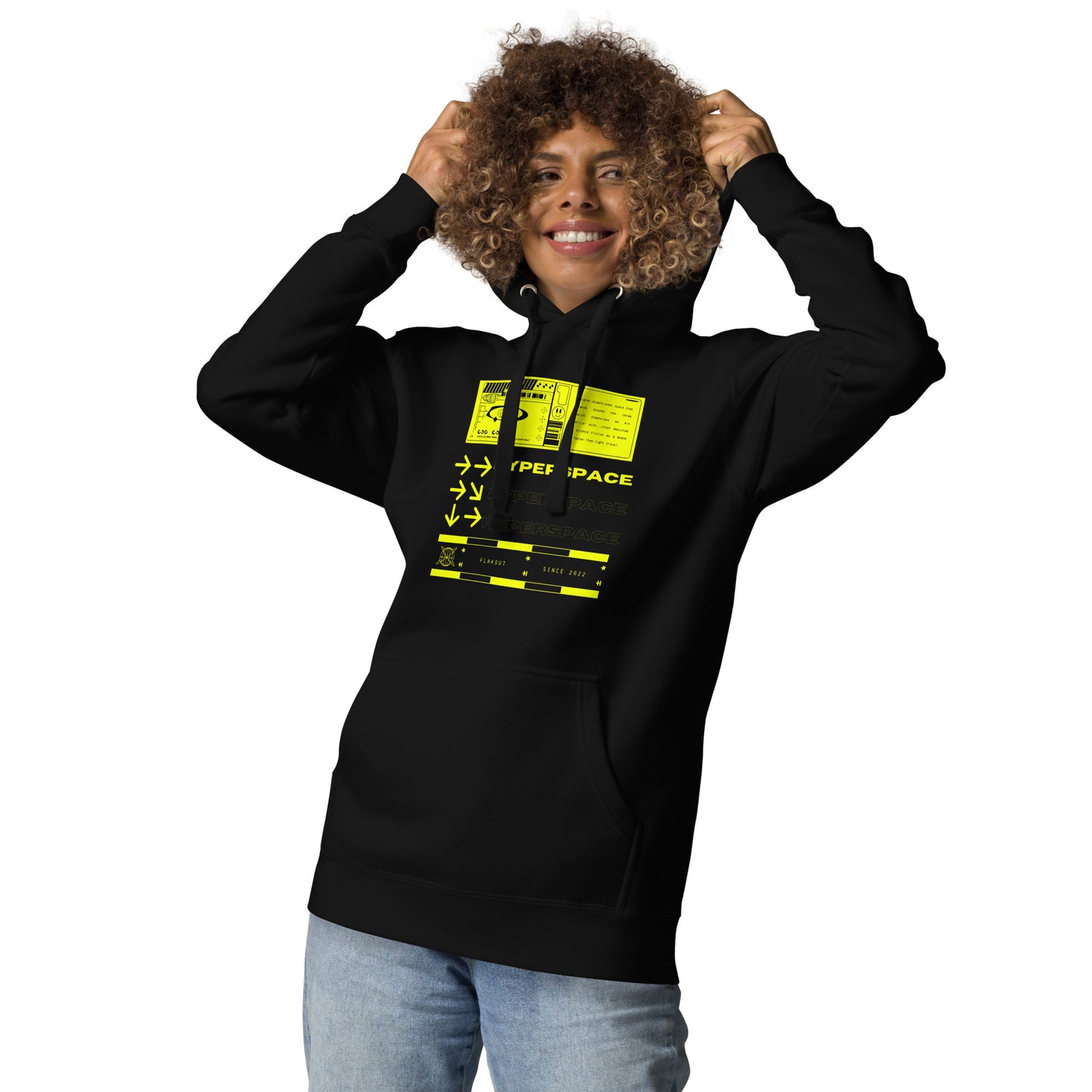 Hyperspace Unisex Hoodie - FLAKOUT