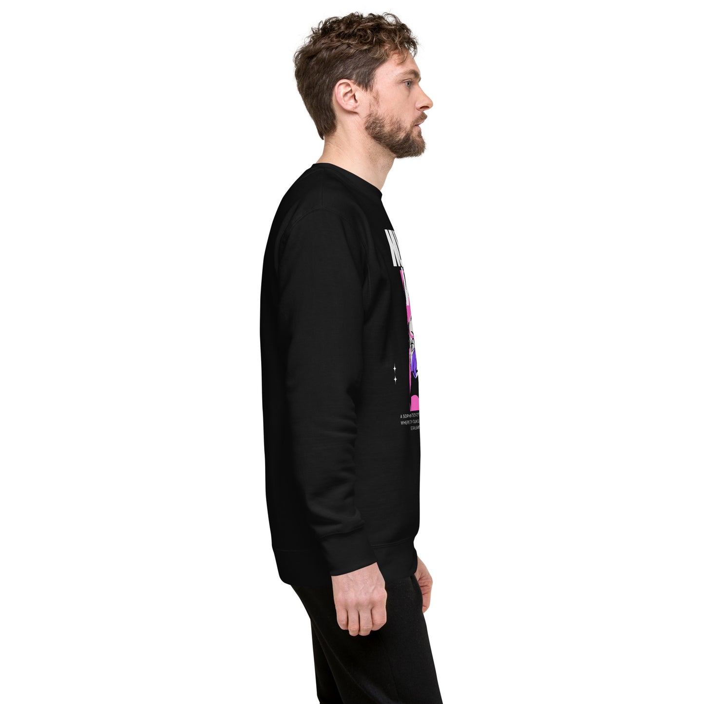 Nuanced Vision Unisex Fleece Sweatshirt - FLAKOUT