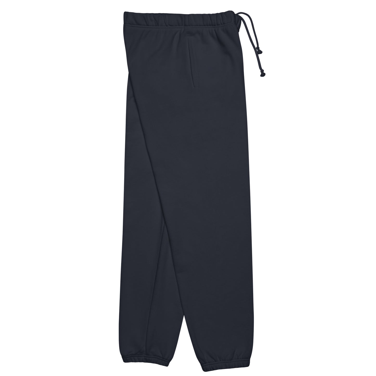 Plain Comfort Sweatpants Logo On Left Leg - FLAKOUT