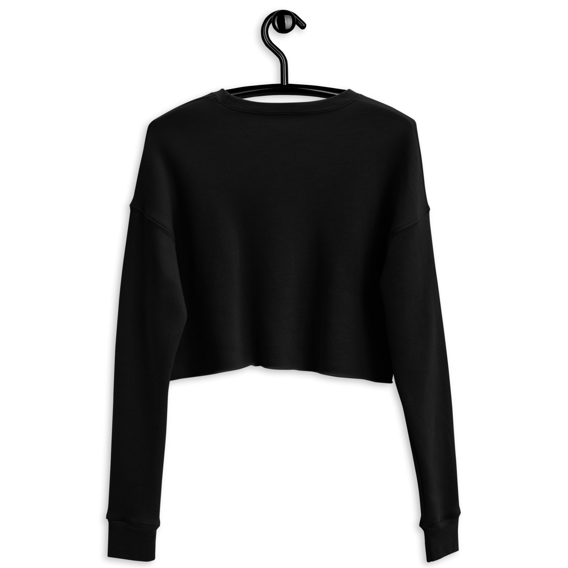 Limerence Women's Crop Sweatshirt - Black - FLAKOUT