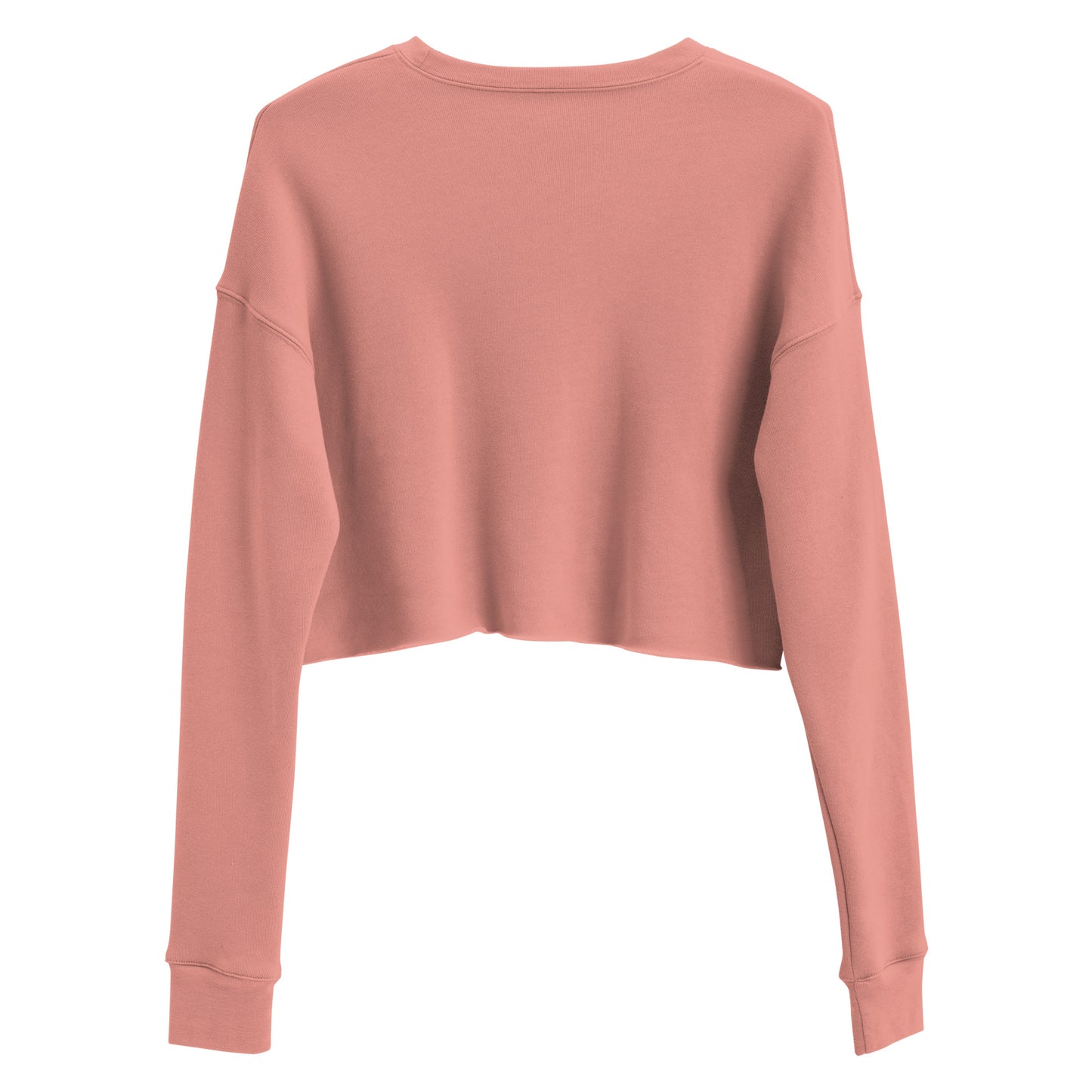 Sweet Talker Kiss Me Women's Crop Sweatshirt - Mauve - FLAKOUT