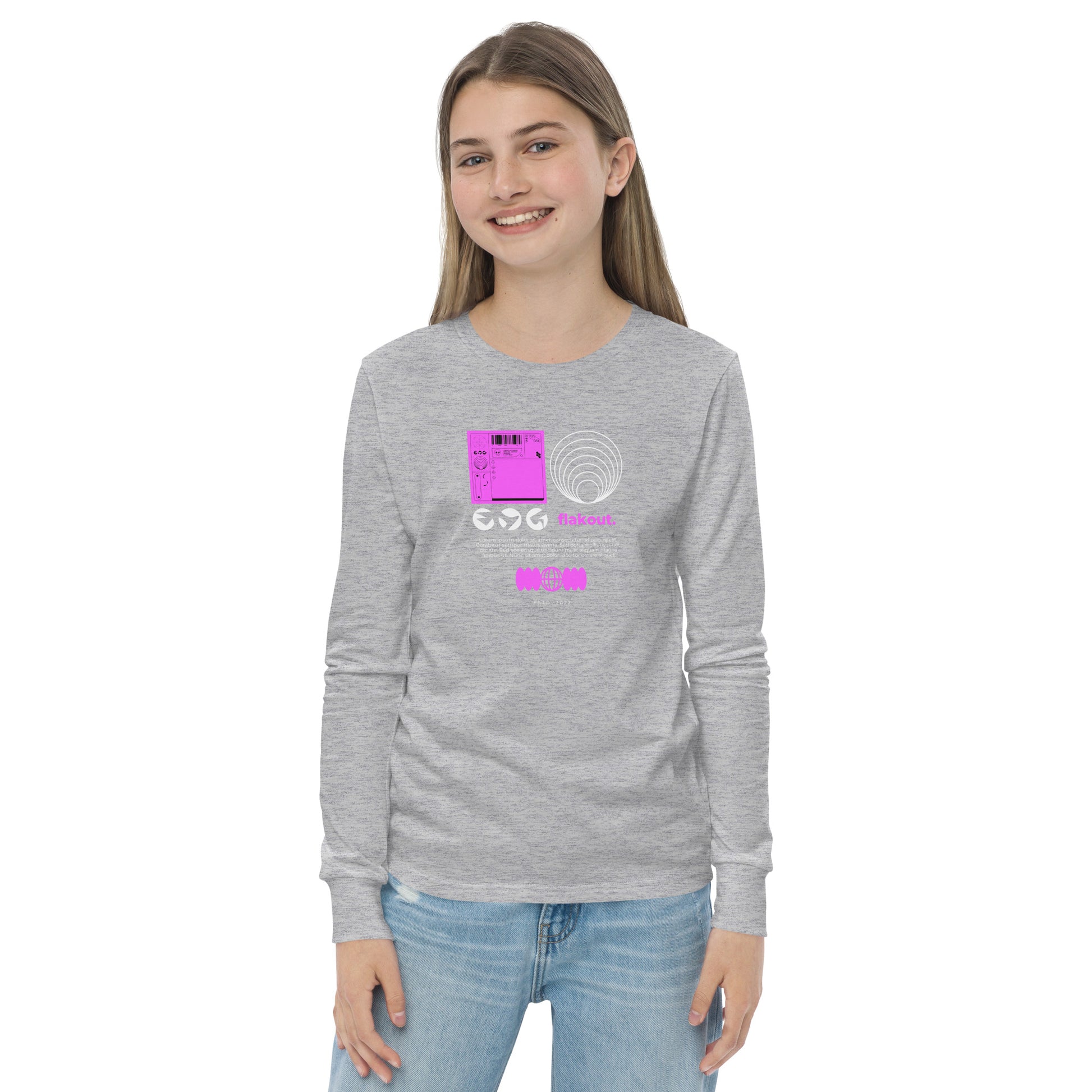 Kid's Long Sleeve Shirt Flakout. - FLAKOUT