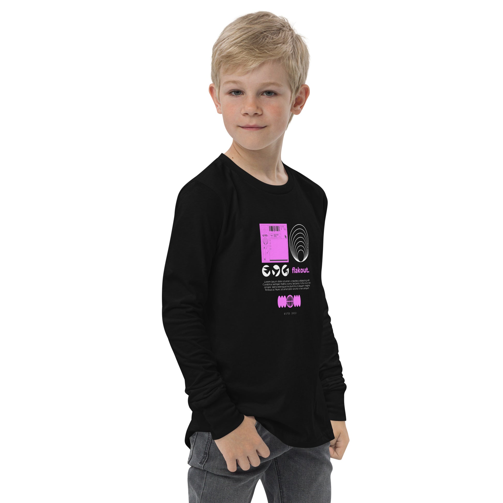 Kid's Long Sleeve Shirt Flakout. - FLAKOUT