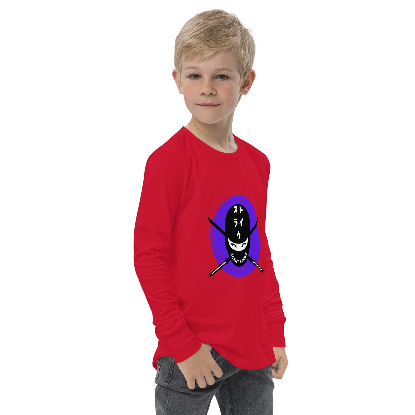 Silent Strike Unisex Kid's Long Sleeve Tee - FLAKOUT