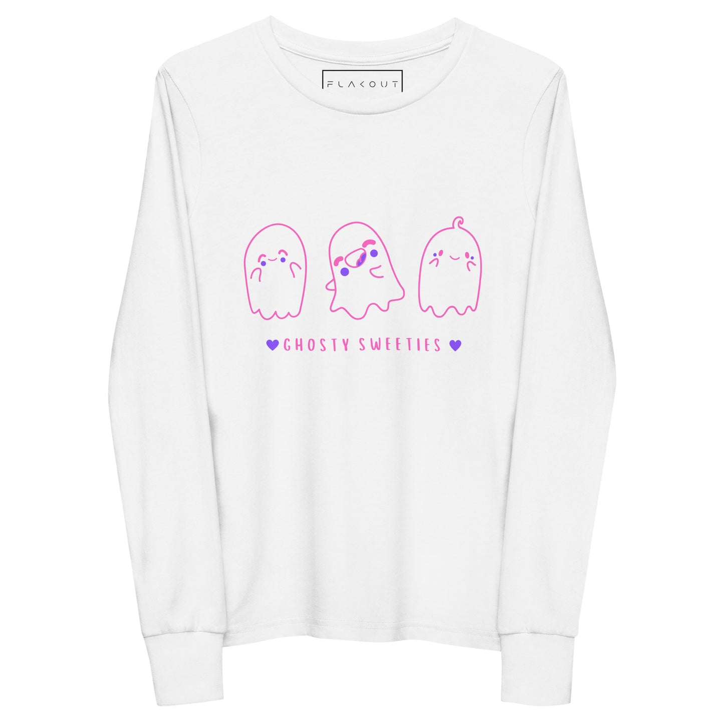 Ghosty Sweeties Girl's Long Sleeve Tee - FLAKOUT