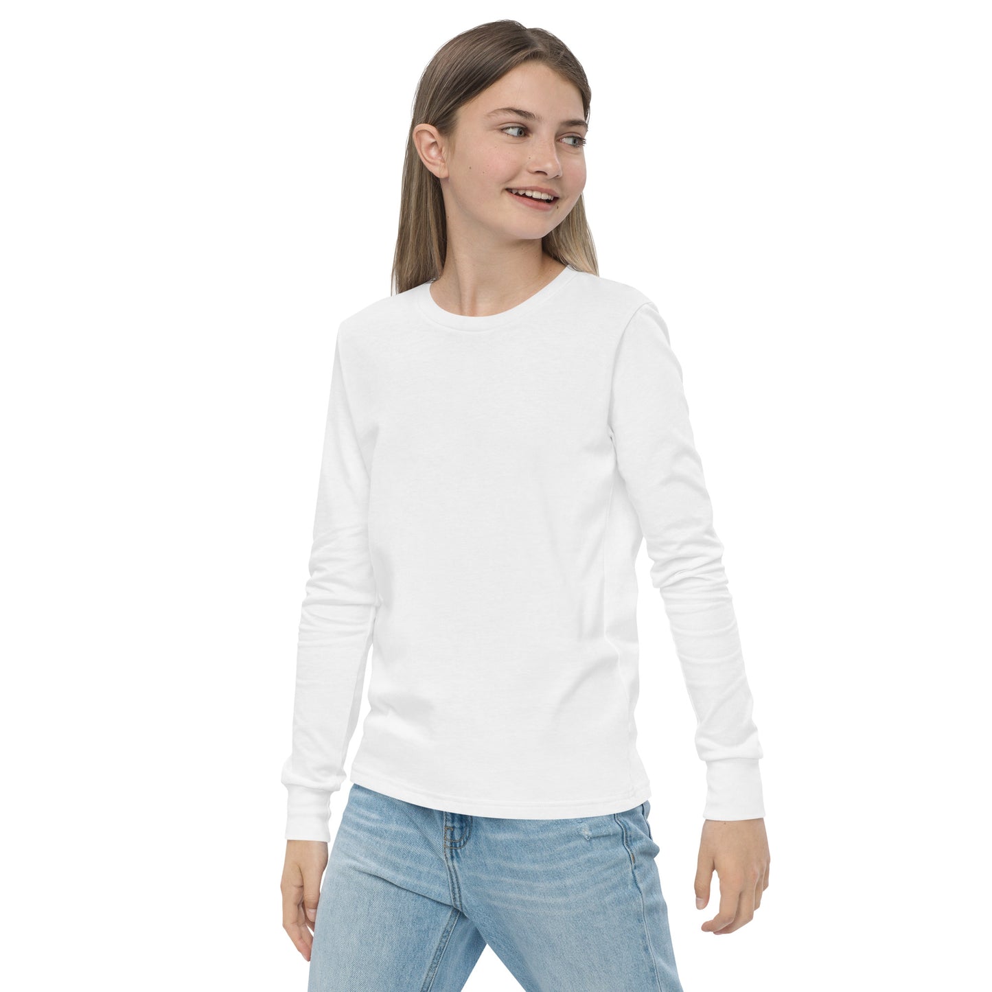 Halo Up, Smile On Unisex Kid's Long Sleeve Tee - FLAKOUT