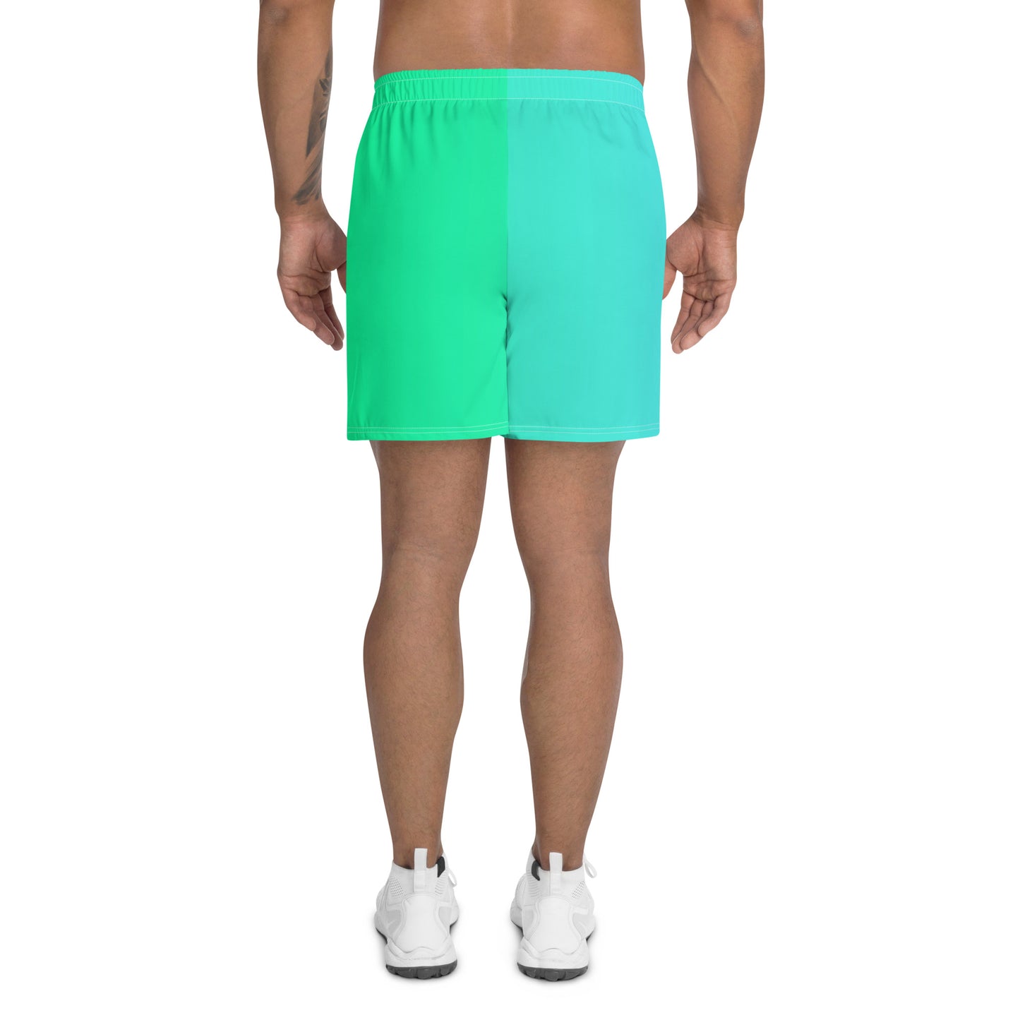 Breath Of Blue Men's Athletic Shorts - FLAKOUT